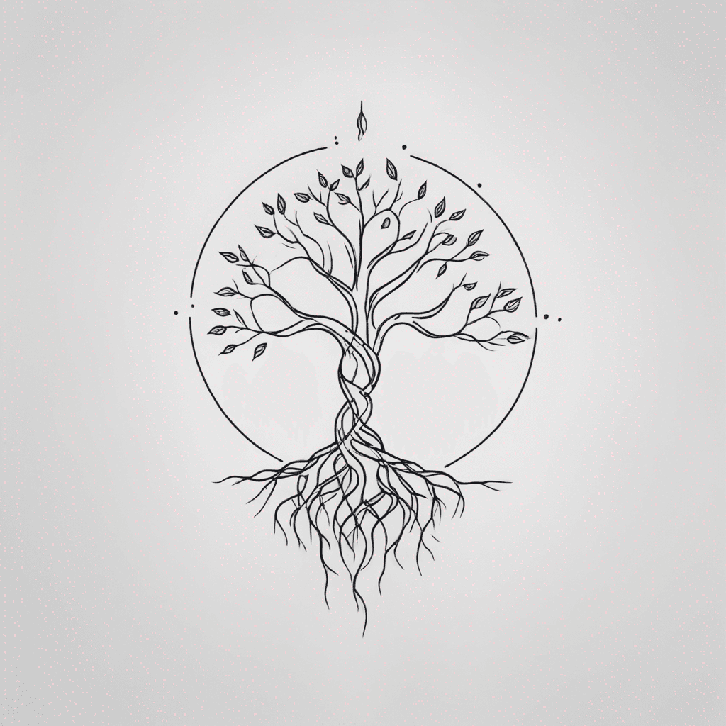 tree with roots