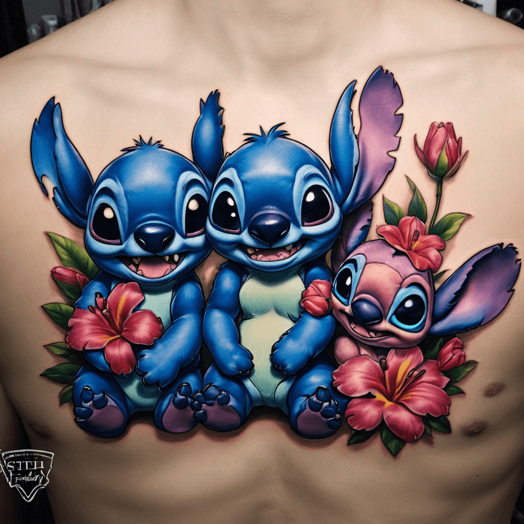 stitch family of 3