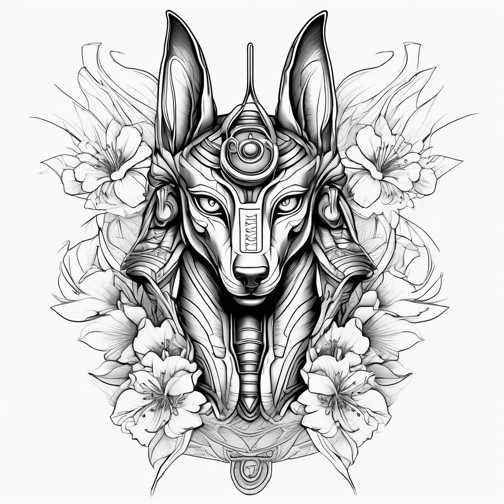 Anubis face