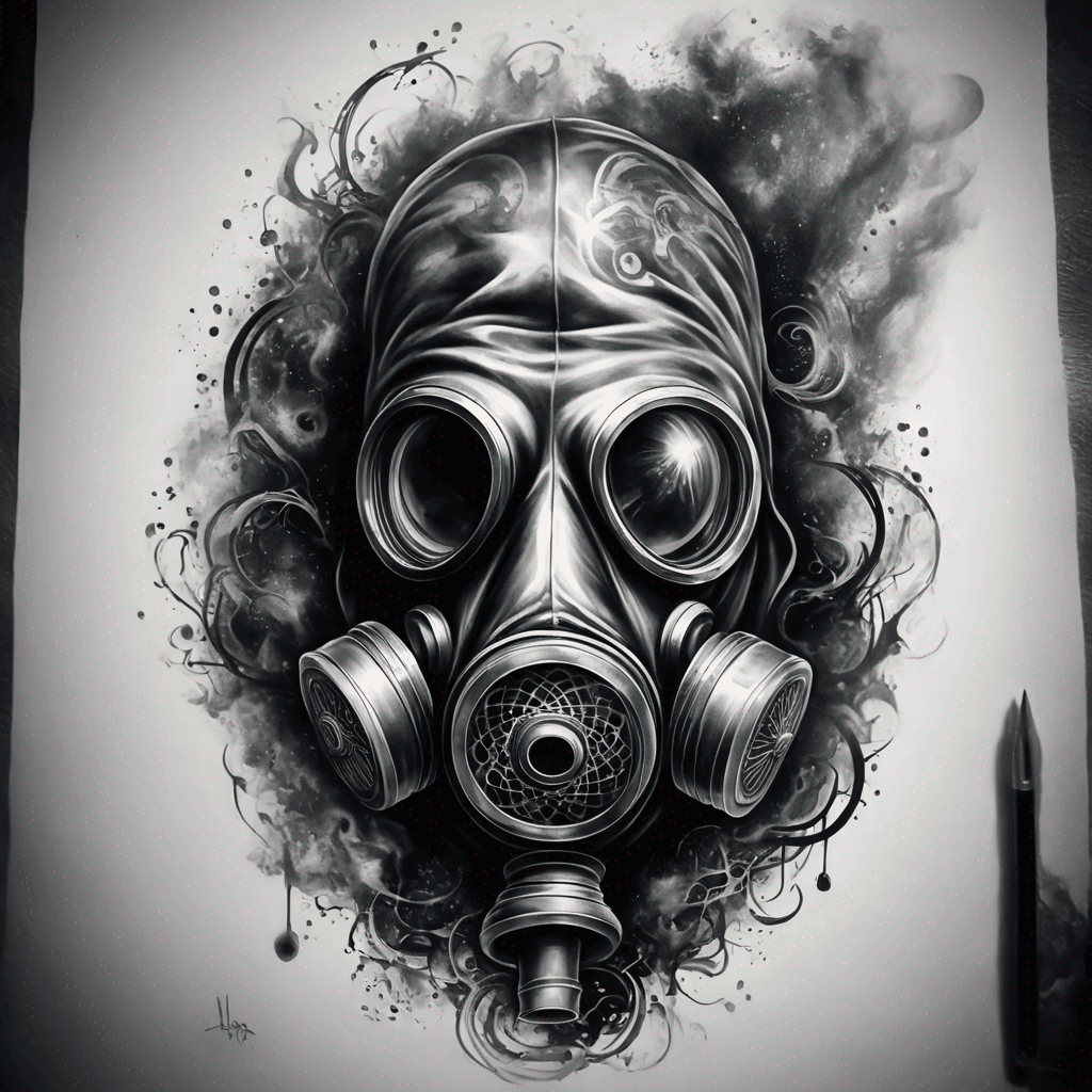 Psytrance gas mask