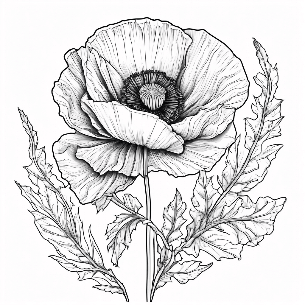 ca poppy american trad