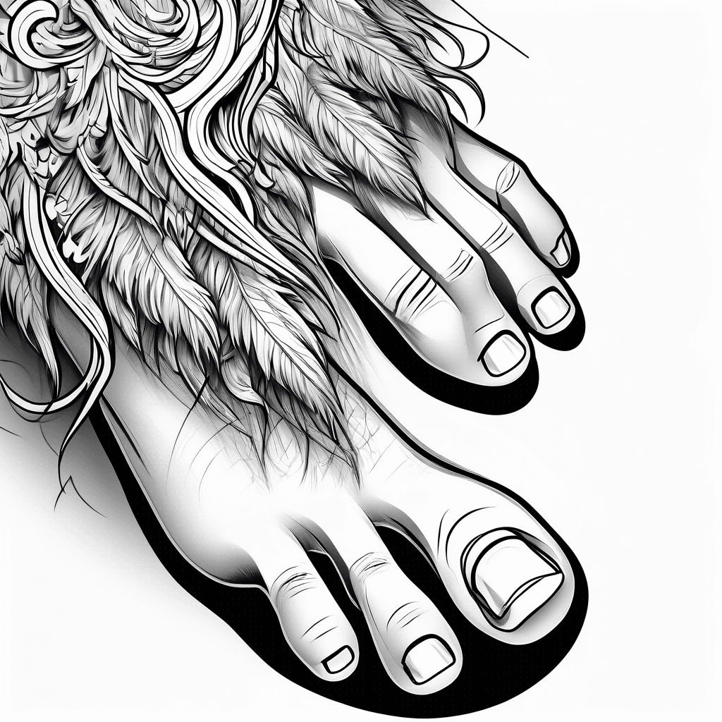 hairy toe