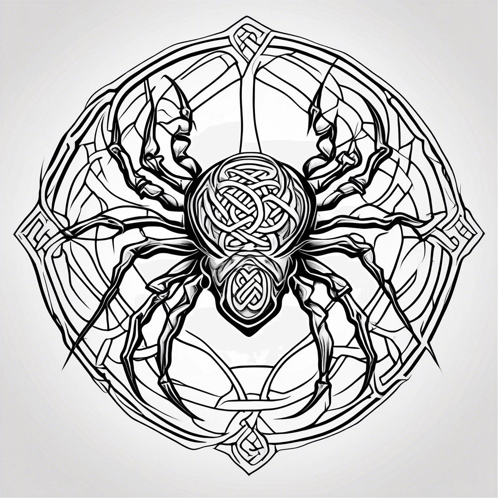 celtic knot spider
