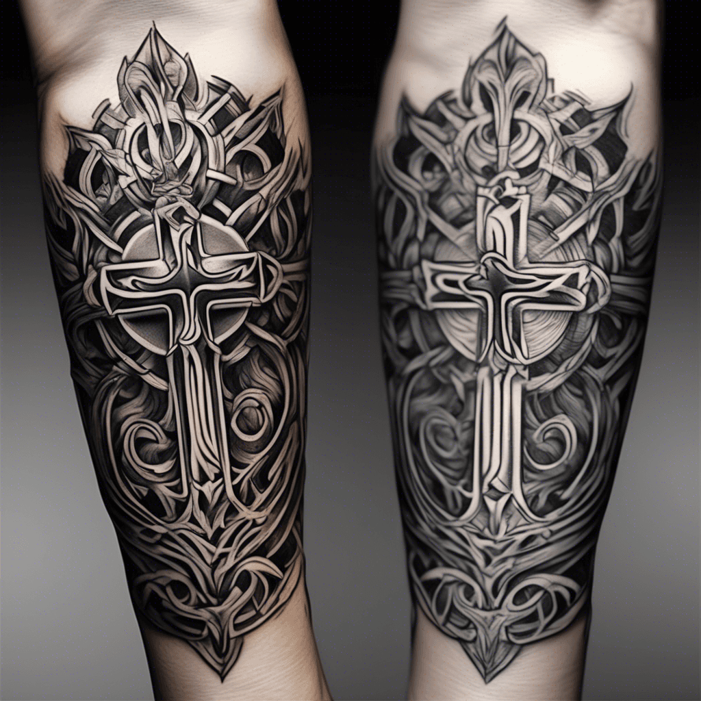 Christian wrist tattoo