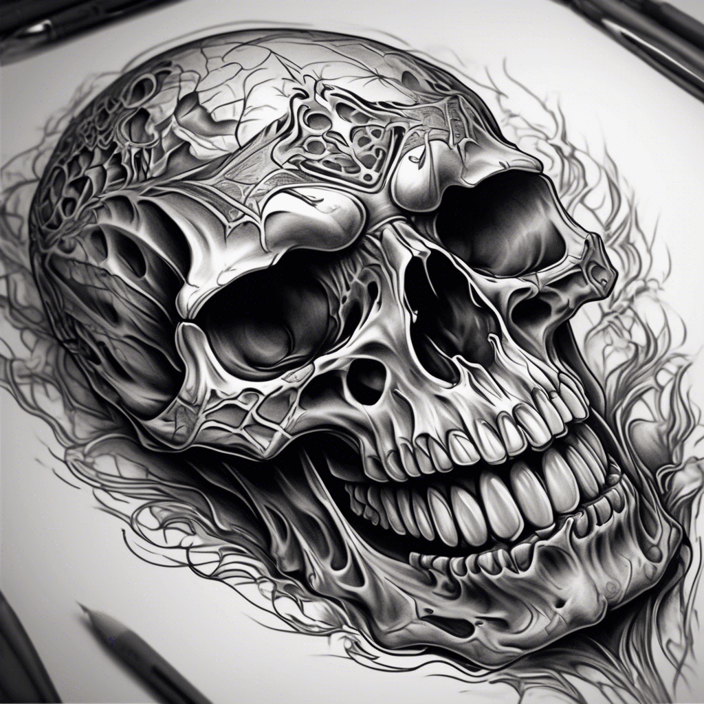 scary skull