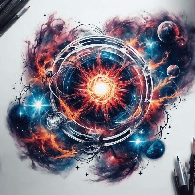 Idée de tatouage scifi