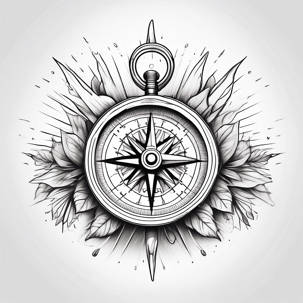 Compass on bicep