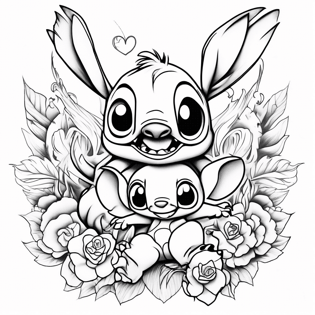 Jerry and stitch love