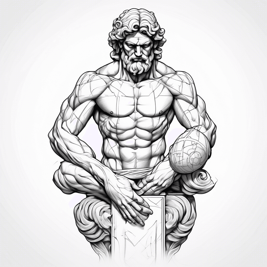 Atlas statue