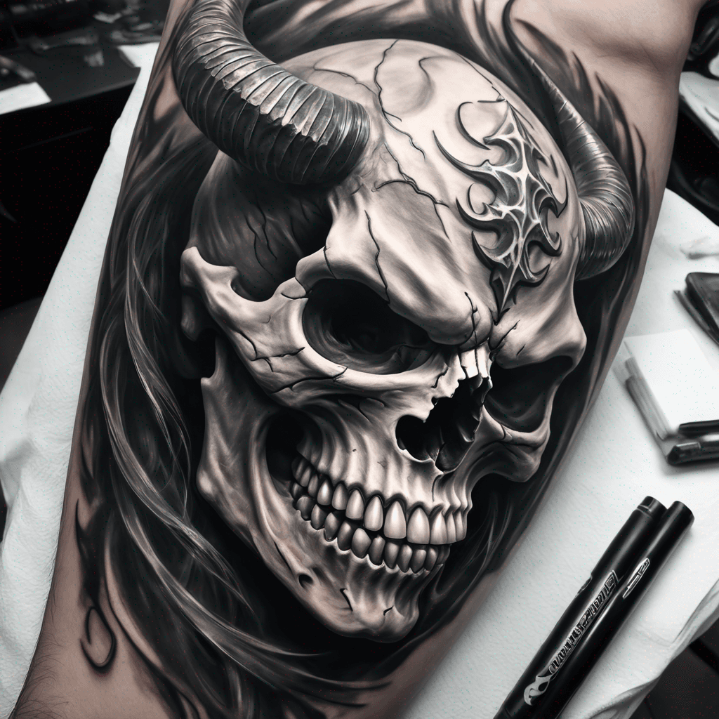 demon skull
