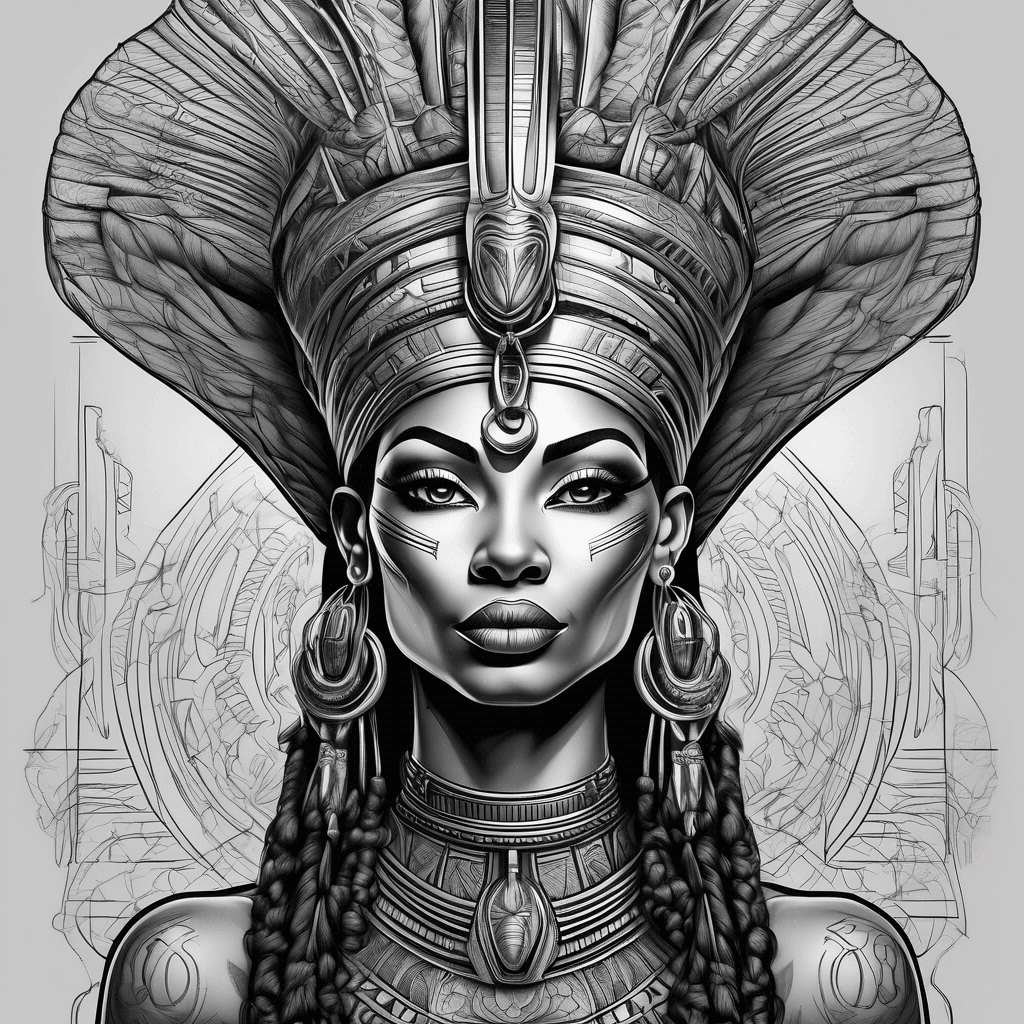 Black egyptian queen 