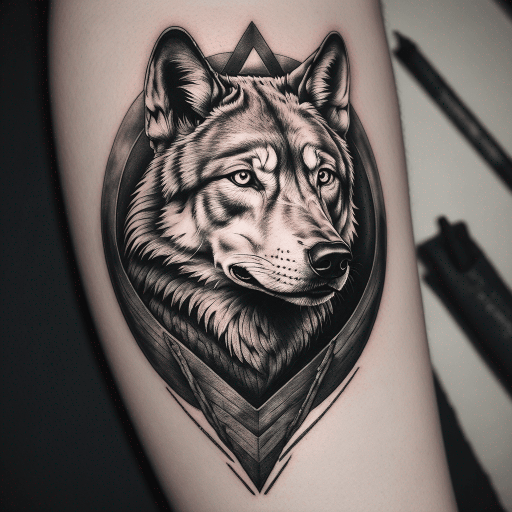 a wolf 