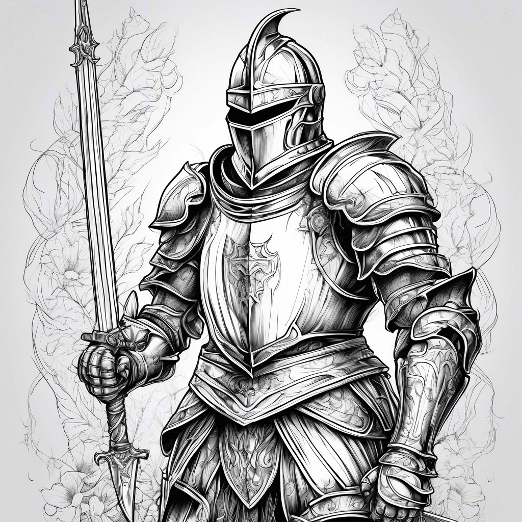 Knight With Sword