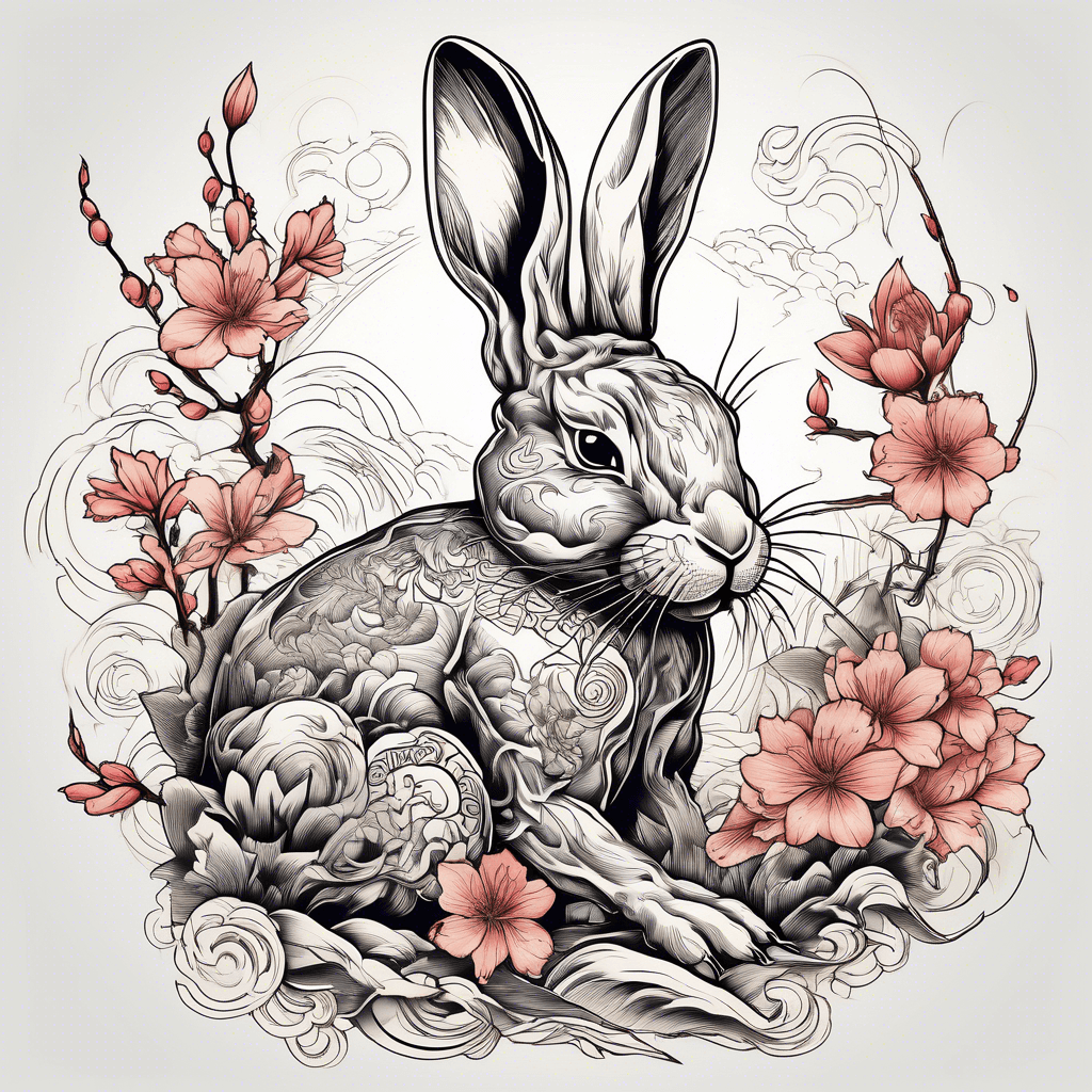 Rabbit smoking 
