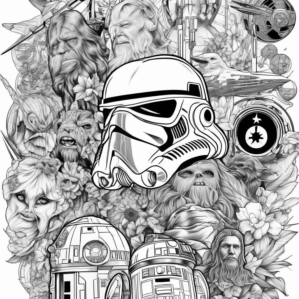 Star Wars collage