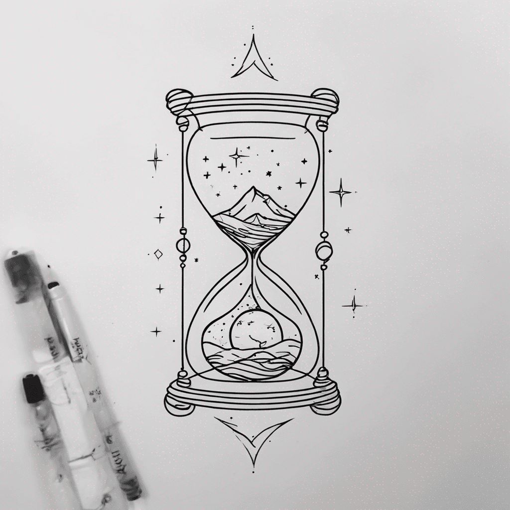 the universe in an hourglass
