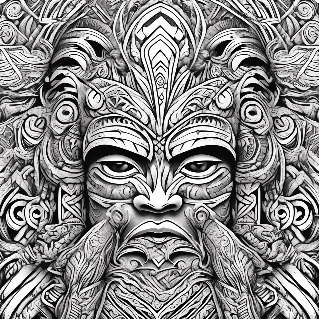 Maori tribal