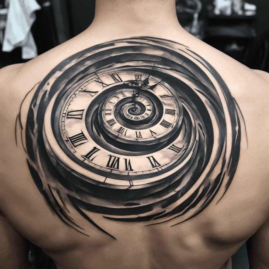 koru clock on shoulder