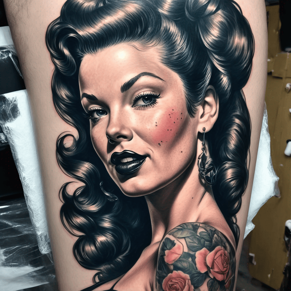 Pinup full length 1970’s