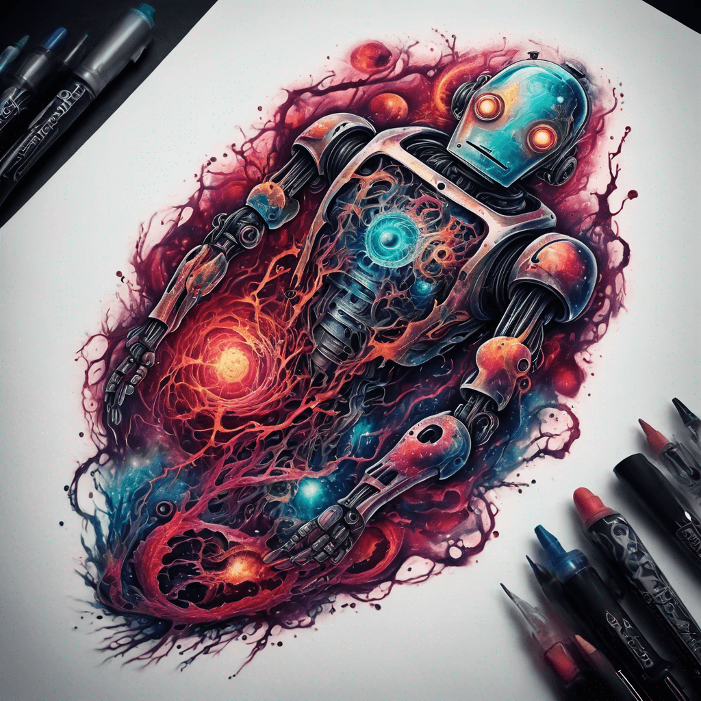 organic robot guts