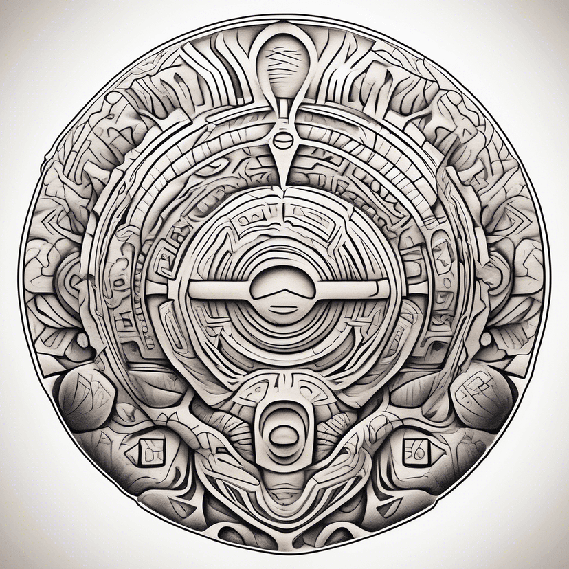 Idea per tatuaggio petroglyph