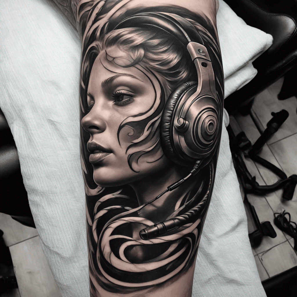 Spiral with headsets