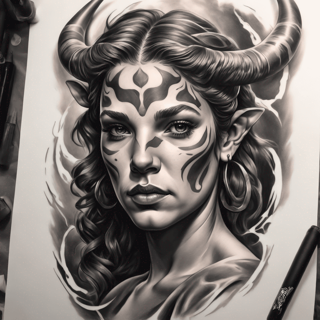 taurus woman portrait