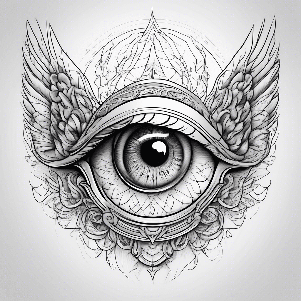 Eye dove angel