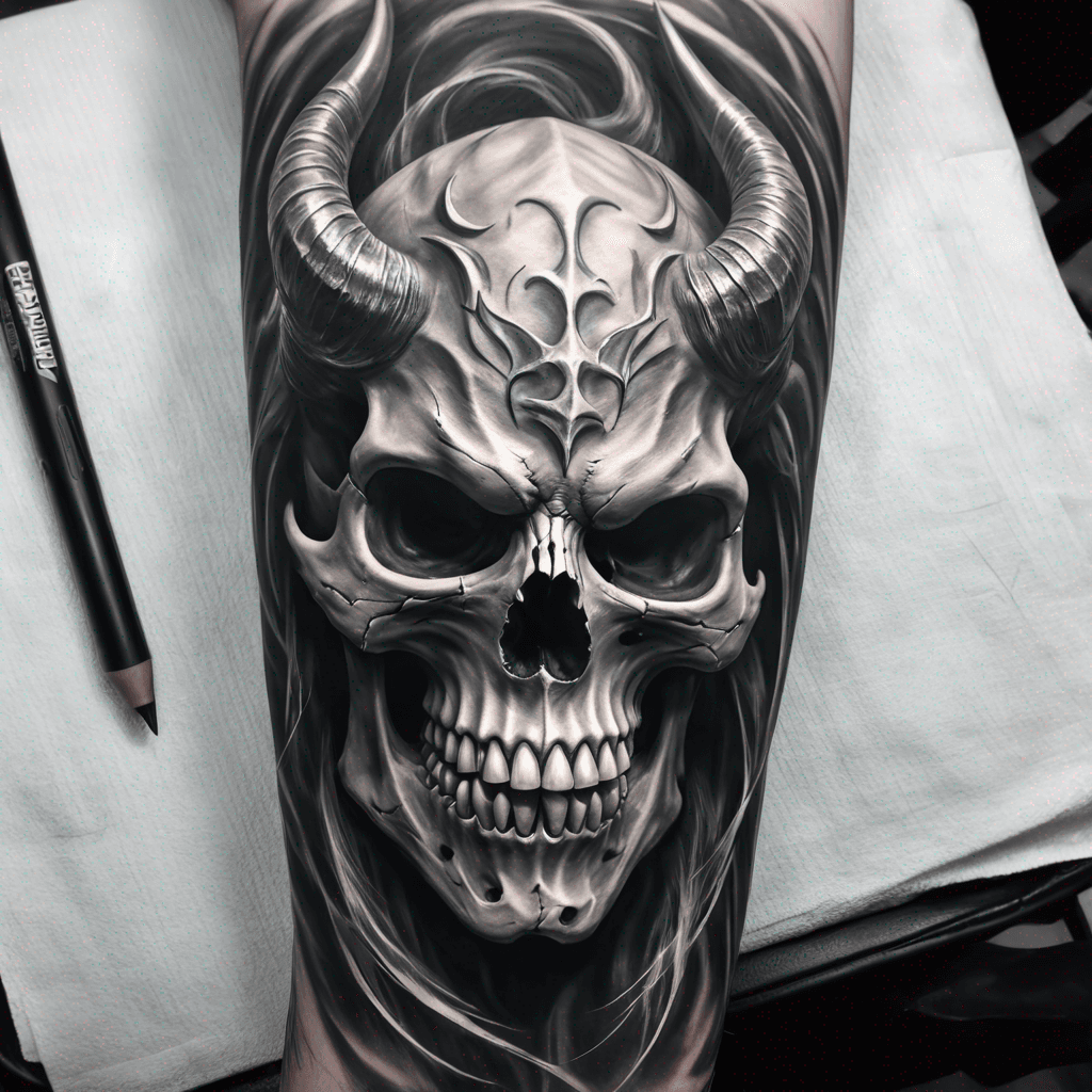 demon skull
