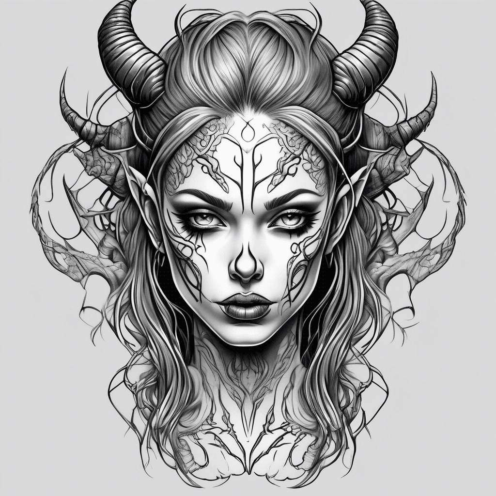 Demonic girl 
