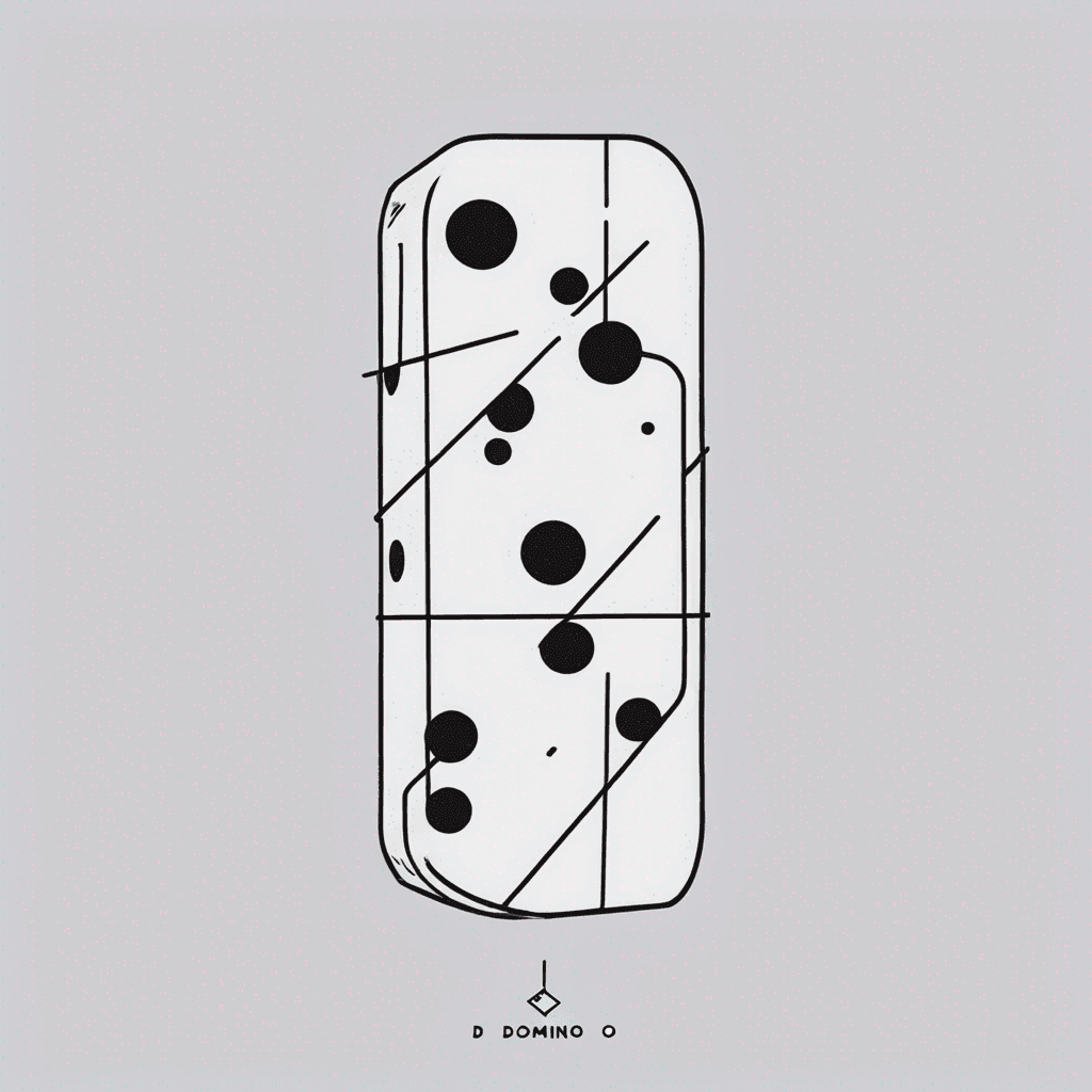  domino, skateboard, combined