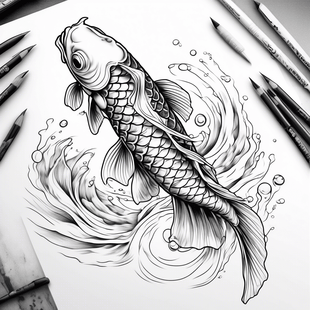 Koi fish 