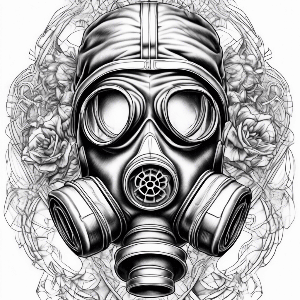 Gas mask spiral