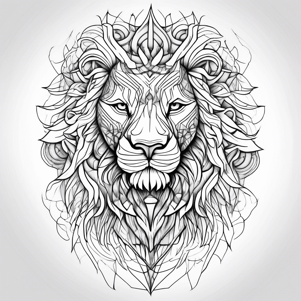 Stoic lion