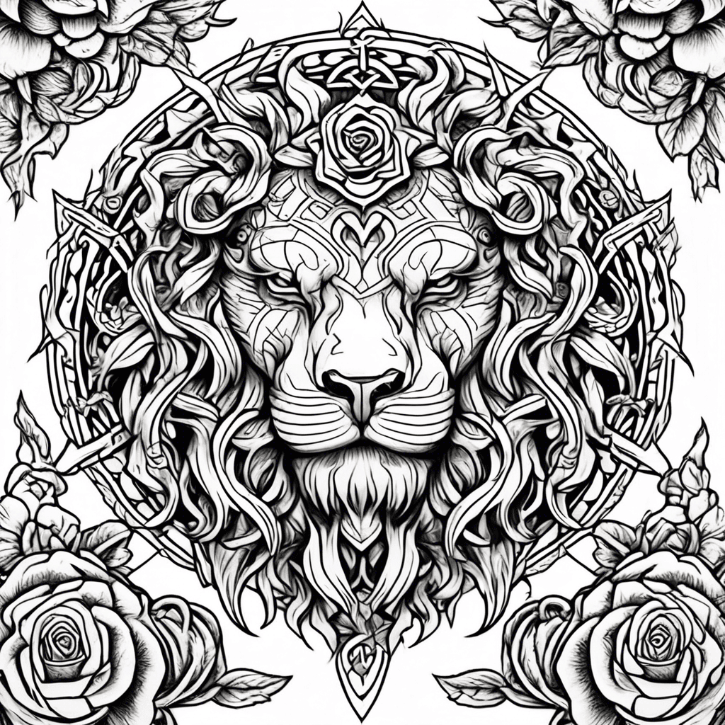Celtic lion