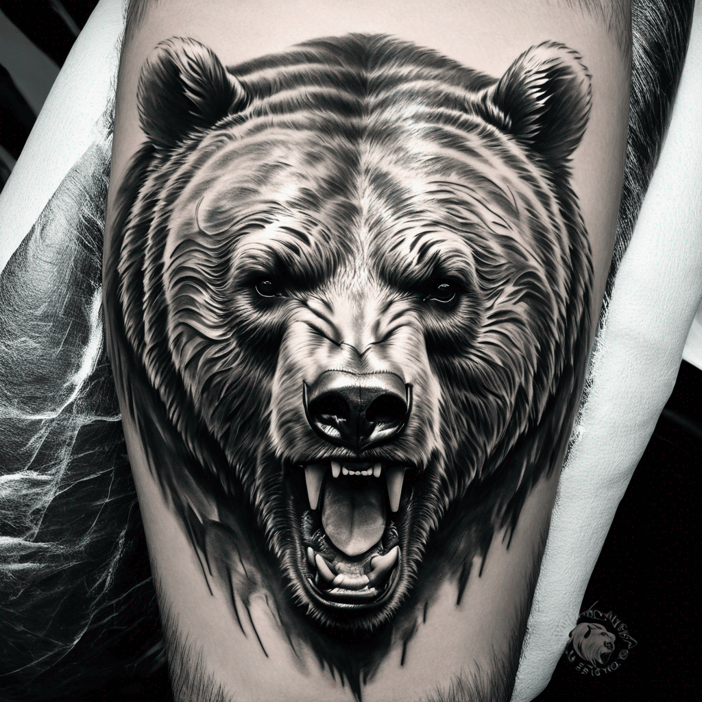growling bear