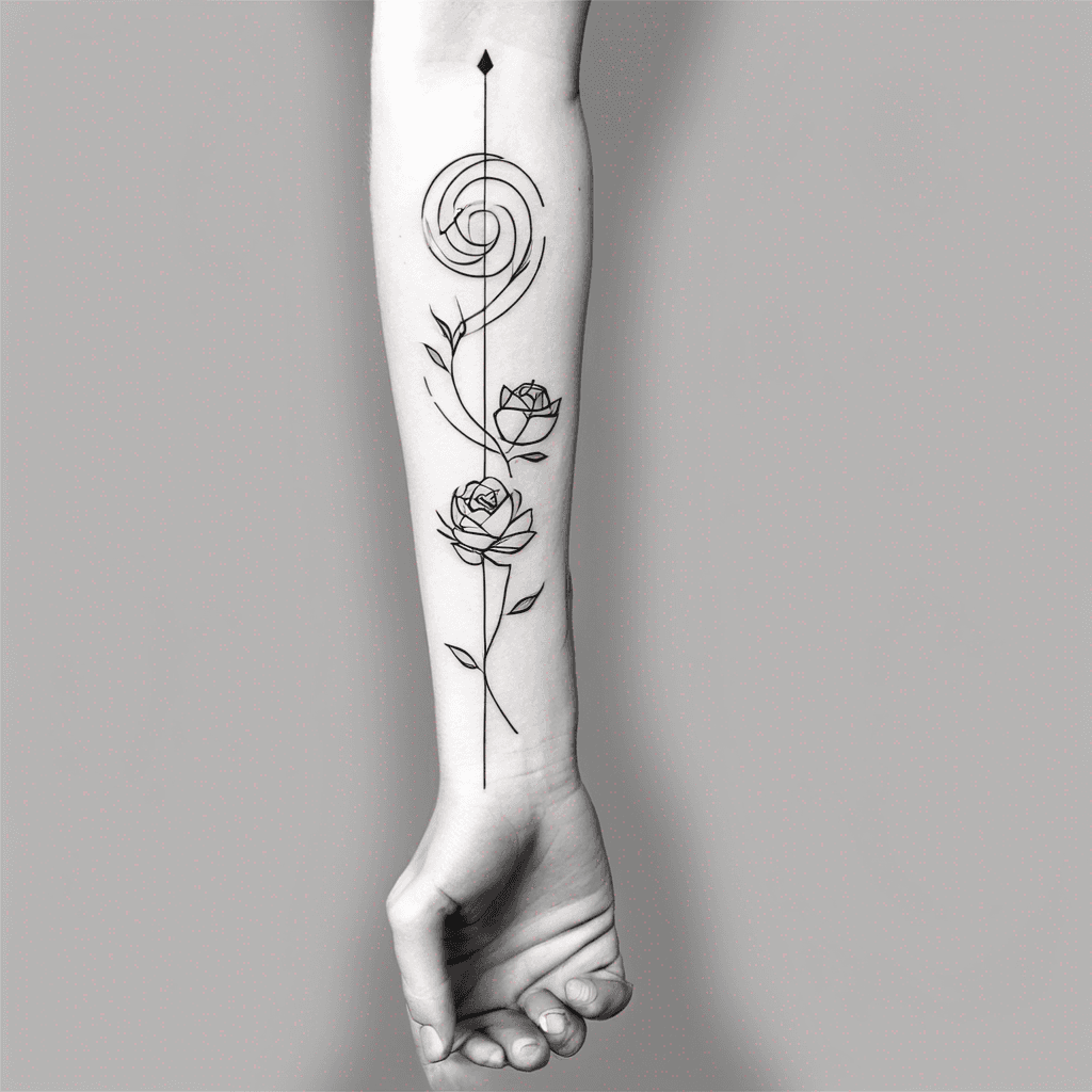 Forearm tattoo