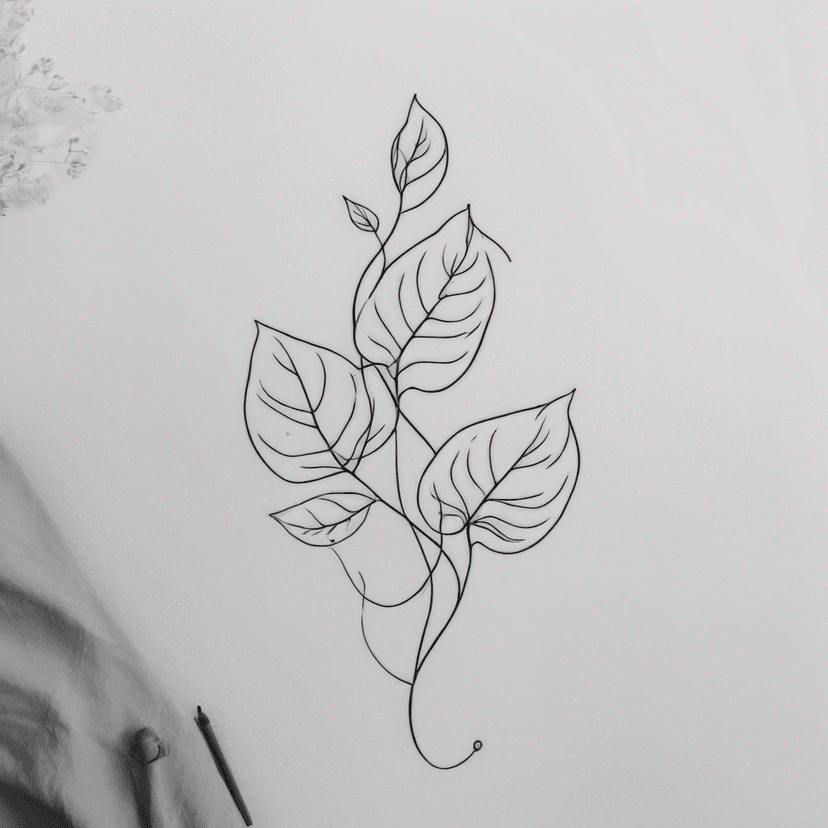 Discover 28 Pothos Tattoo Ideas