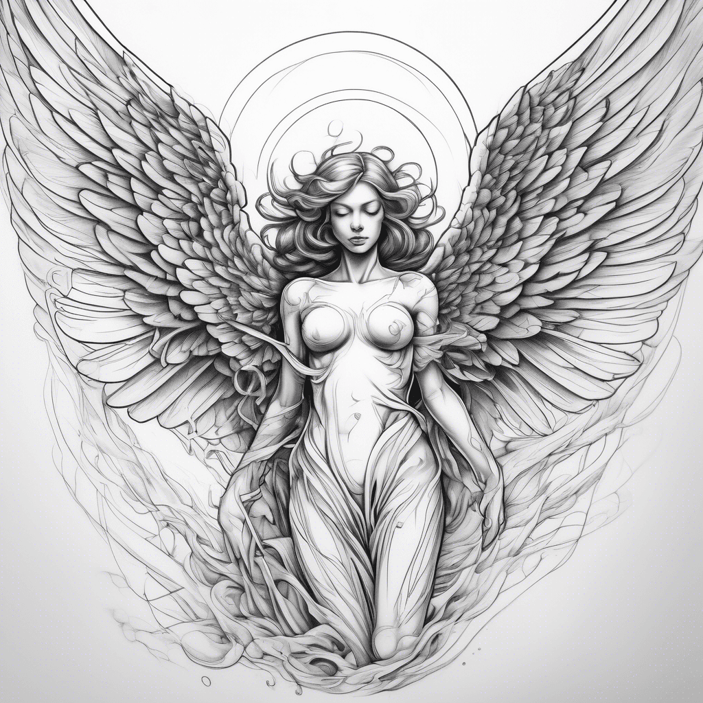 Angel flung out of space