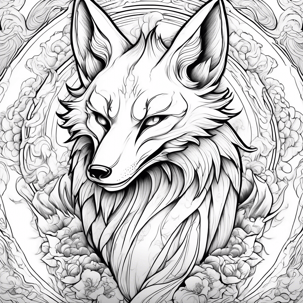 japanese fox god kitsune 