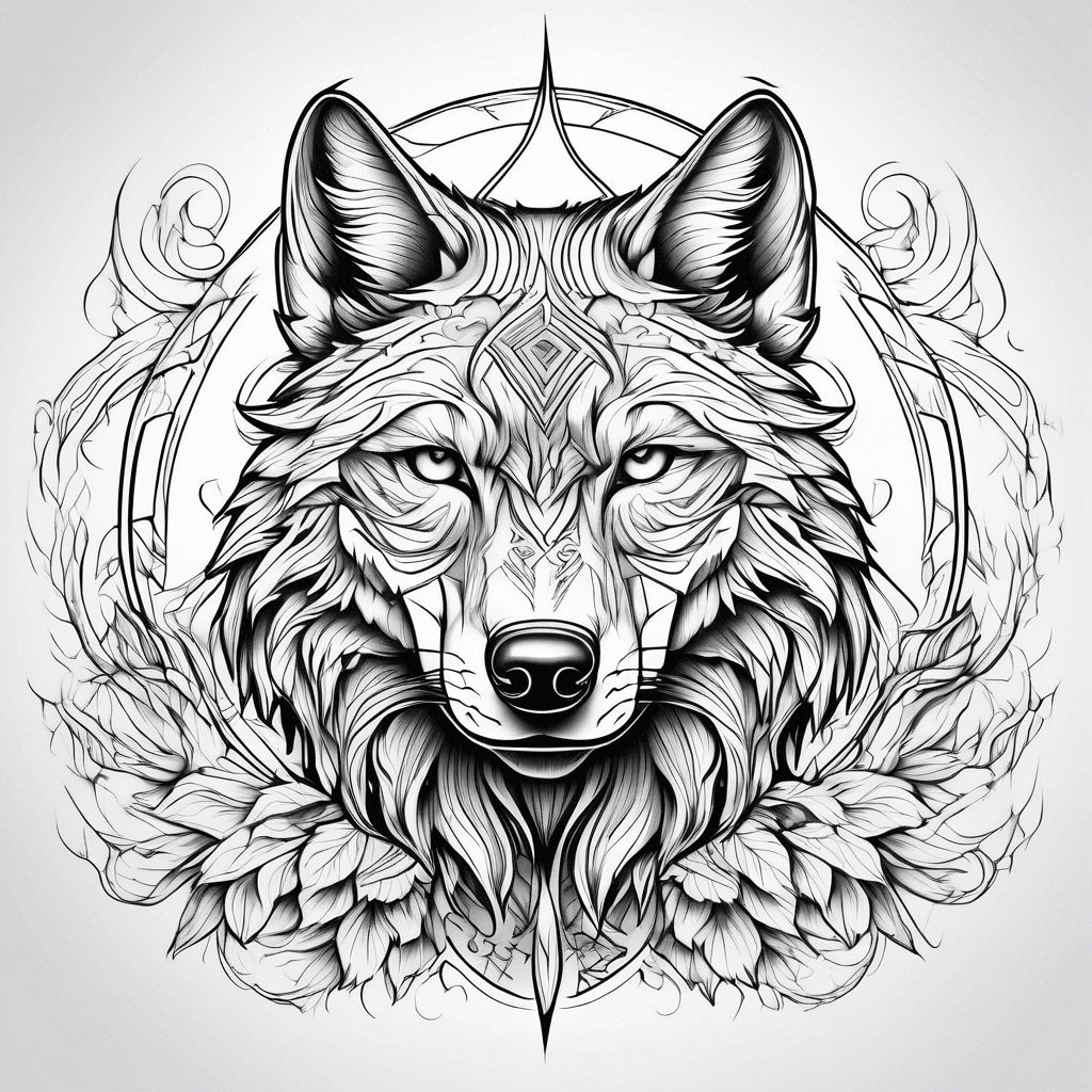 wolf tattoo