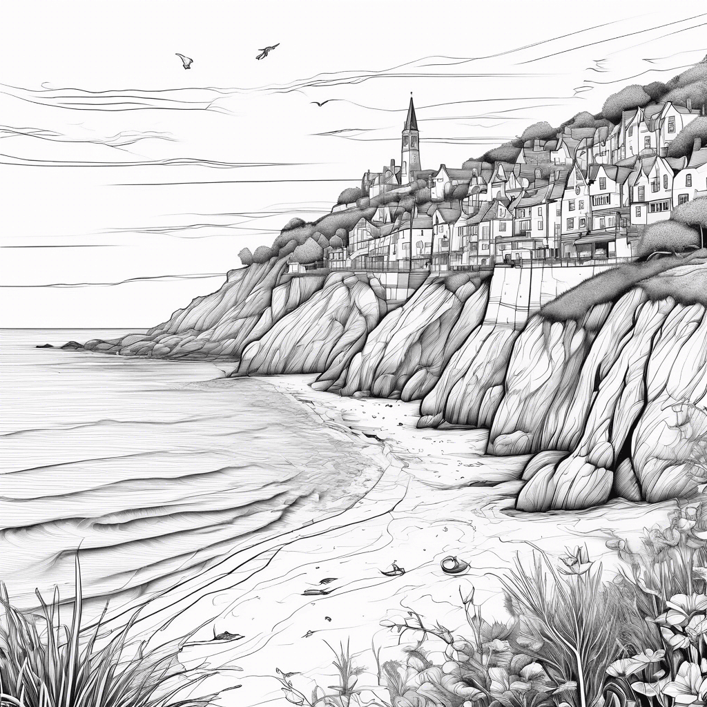 Robin hoods bay beach