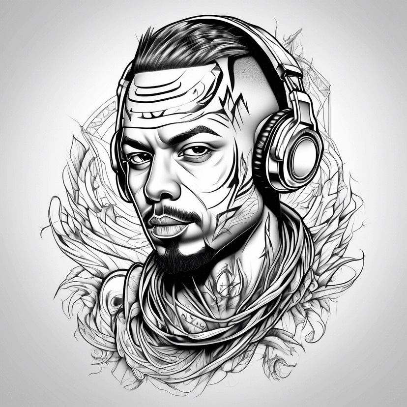 Idea per tatuaggio dj