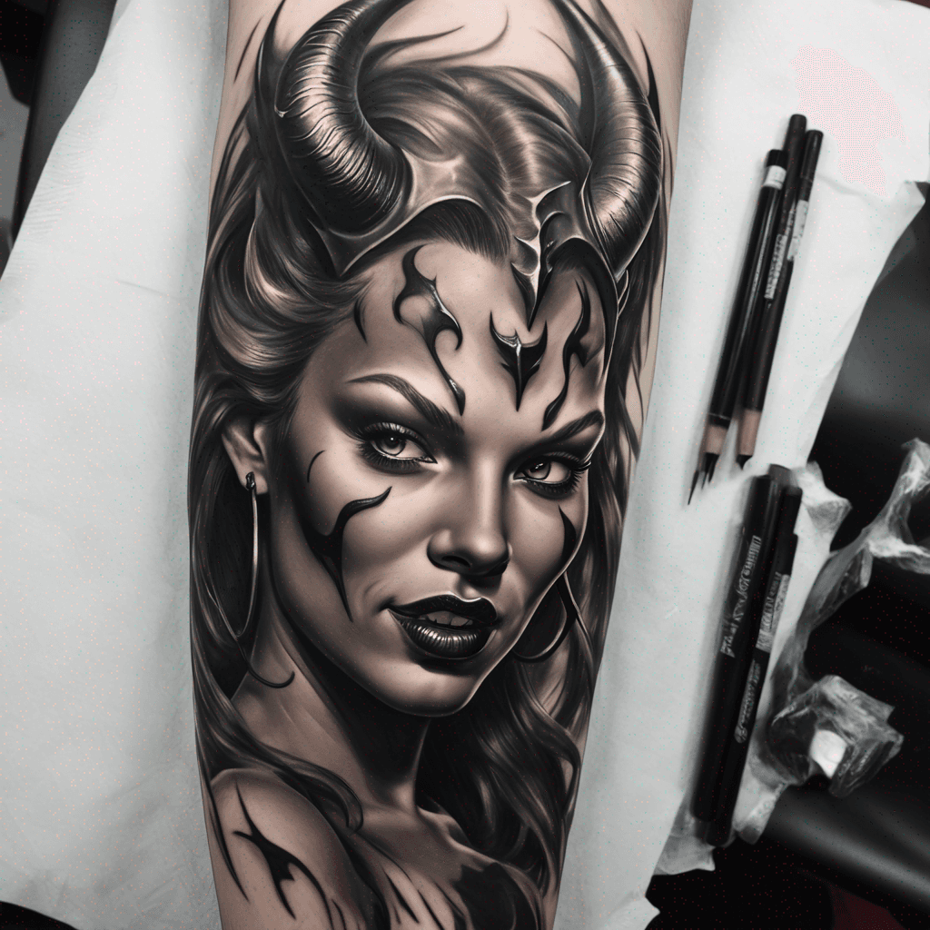 Sexy female devil 