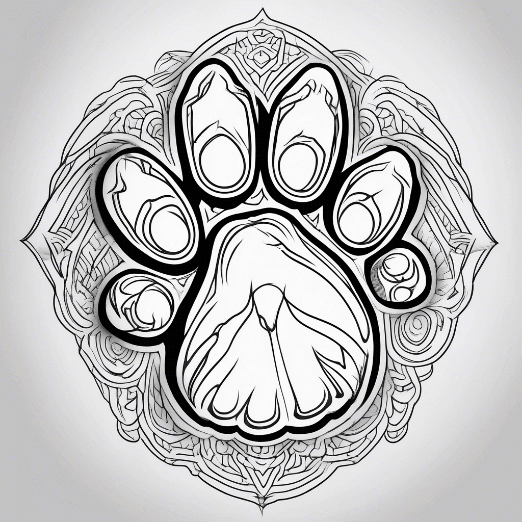Dog paw lulu