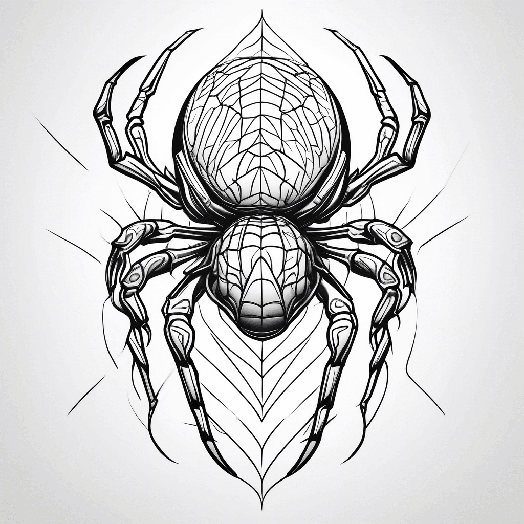 spyder on underboob