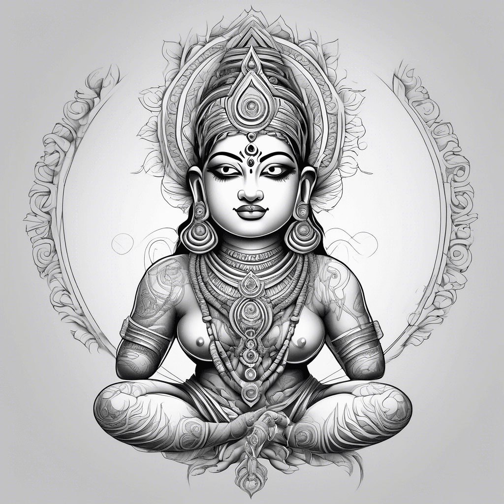 Hindu god matangi tattoo