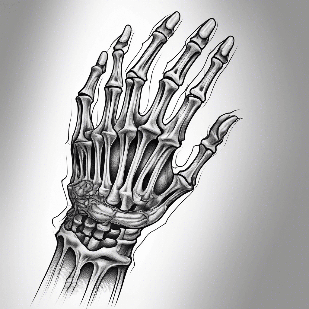 Skeleton hand 