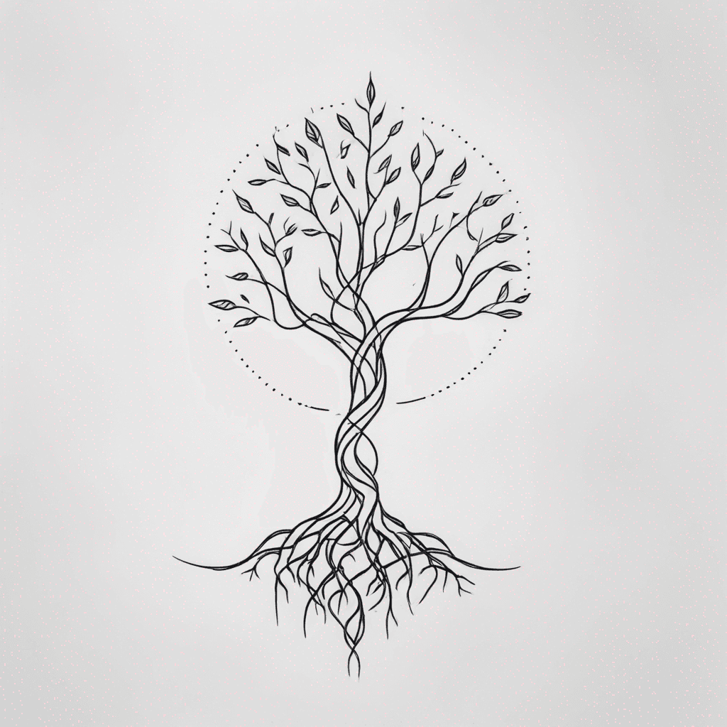 tree with roots