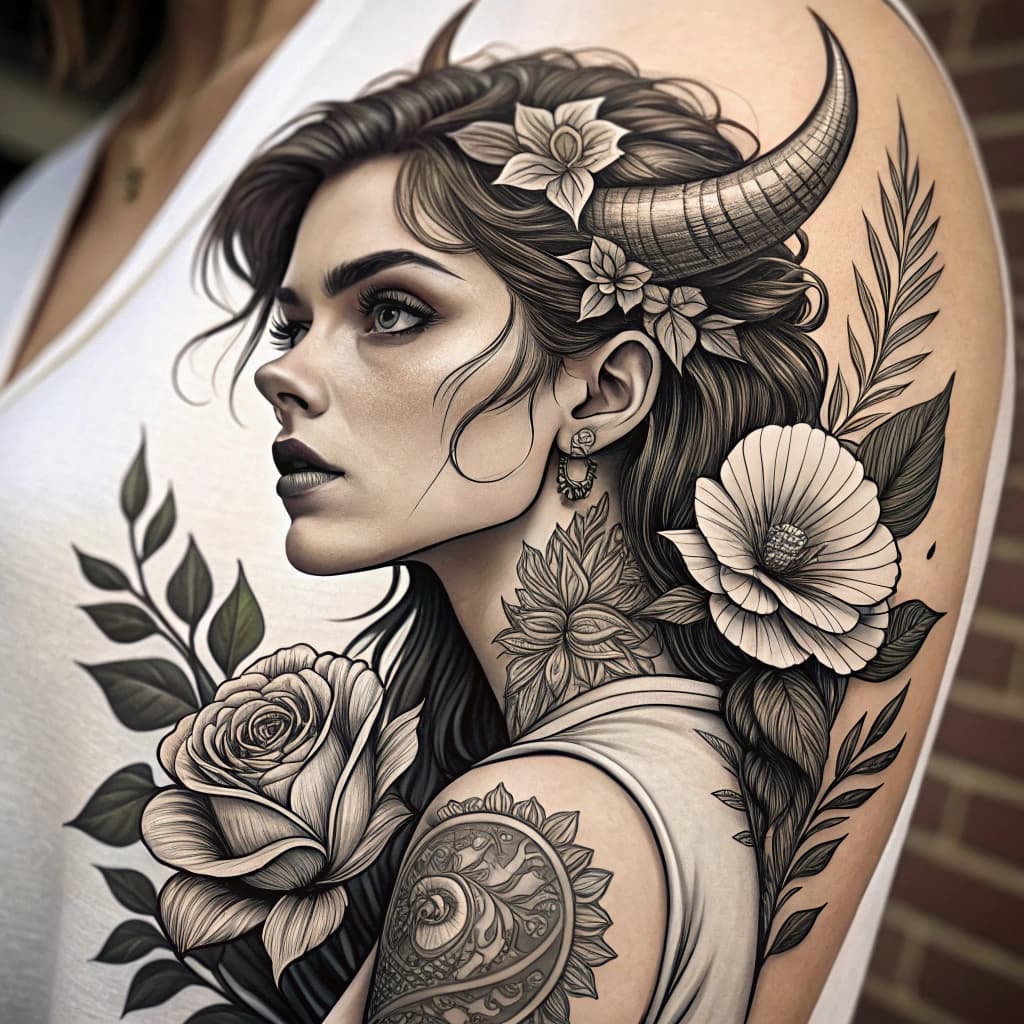 taurus woman portrait